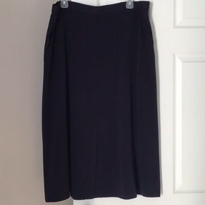 Navy skirt
